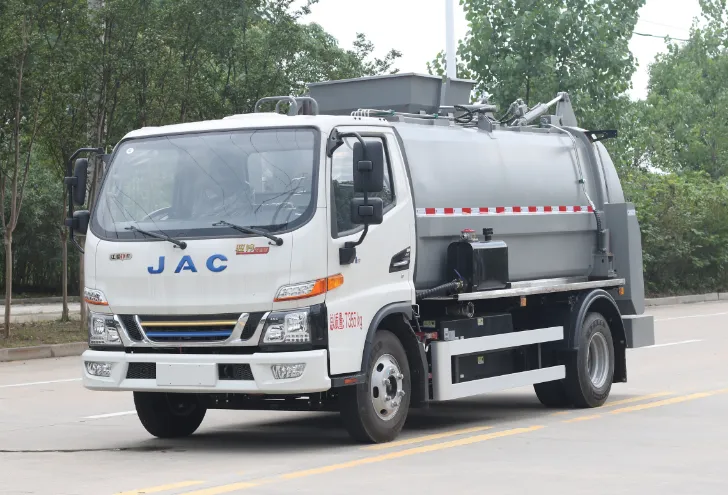 江淮骏铃i5纯电动餐厨垃圾车